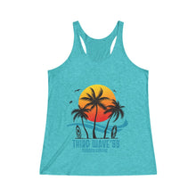 Load image into Gallery viewer, THIRD WAVE 99 - PALMS - Women's Racerback Tank Top