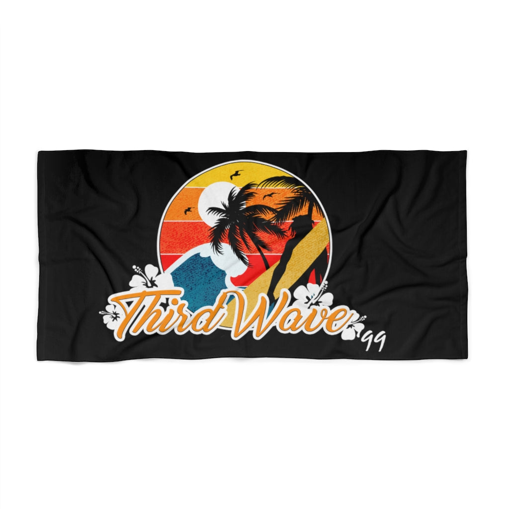 THIRD WAVE 99 - SUNSET - Beach Towel
