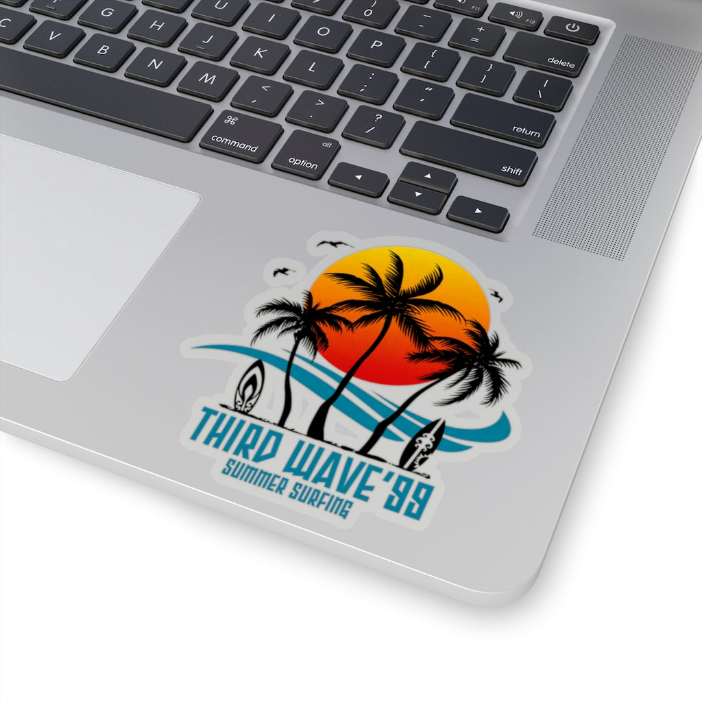 THIRD WAVE 99 - PALMS - Kiss-Cut Stickers