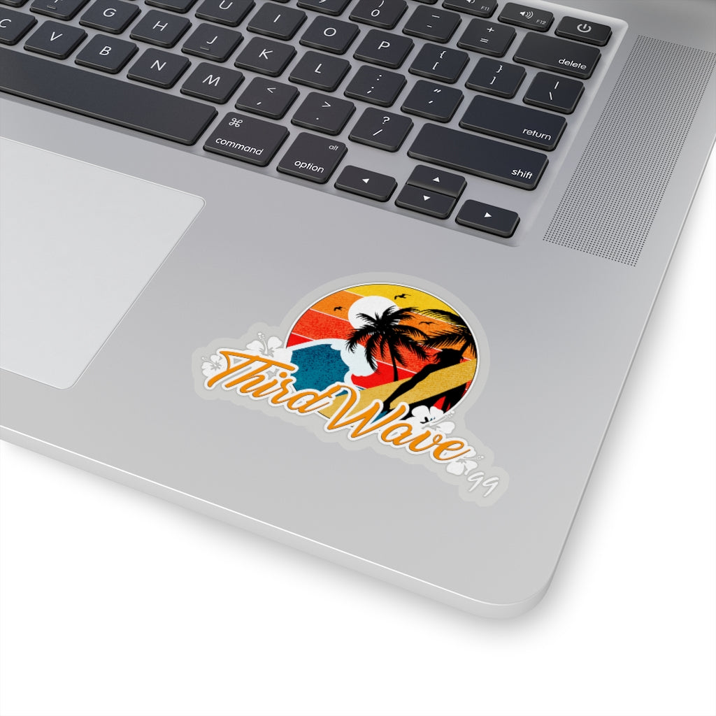 THIRD WAVE 99 - SUNSET - Kiss-Cut Stickers